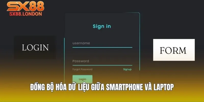 Đồng bộ hóa dữ liệu giữa smartphone và laptop